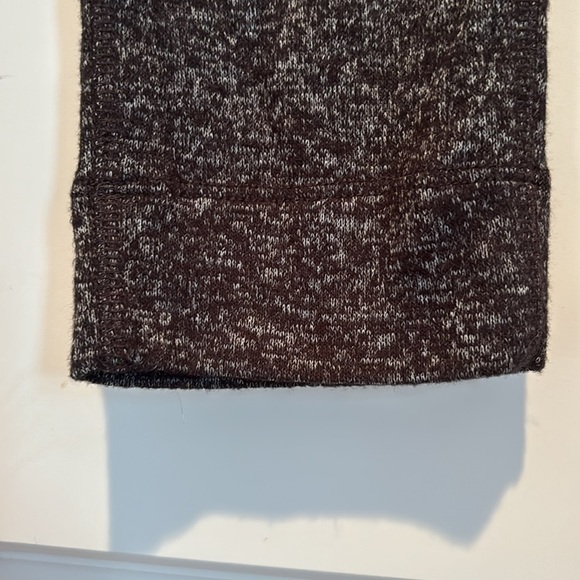 Super soft J Crew Factory Marled Sweatpant in Signature Cozy Yarn in black - Picture 7 of 14